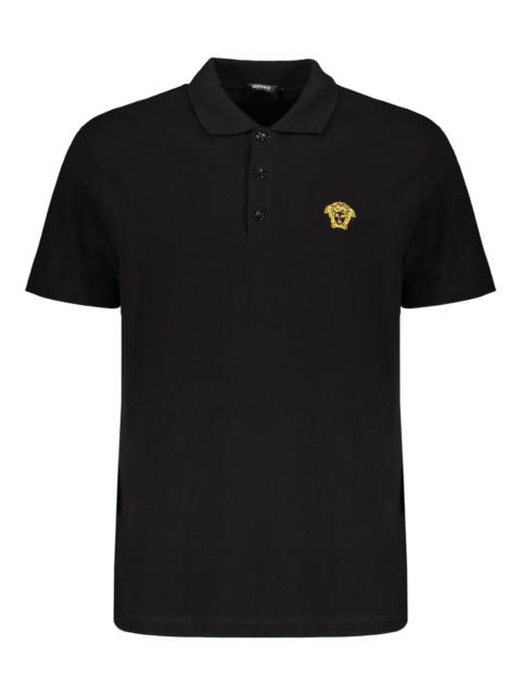 VERSACE cotton polo shirt
