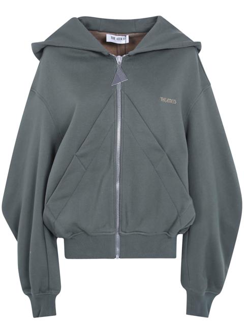 THE ATTICO Sweatshirt Full Zip Hoodie "261Wcf00015"