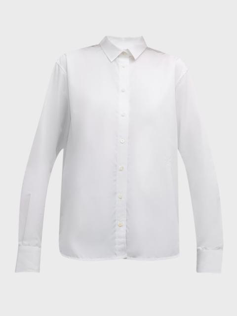 Organic Cotton Button-Front Shirt