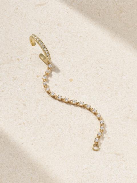 ANITA KO 18-karat Gold Diamond Ear Cuff
