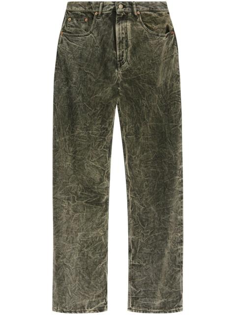MM6 Maison Margiela crinkled jeans