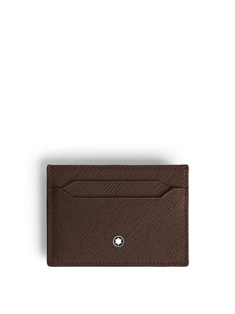 Montblanc CARD HOLDER 5CC IN SARTORIAL LEATHER