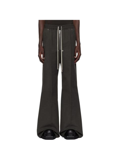 Rick Owens Gray Porterville Wide Bela Trousers