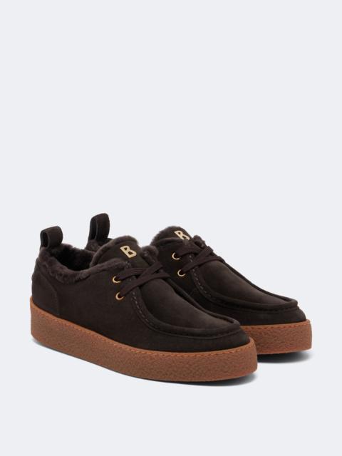 BOGNER Lucerne suede lace-up shoes