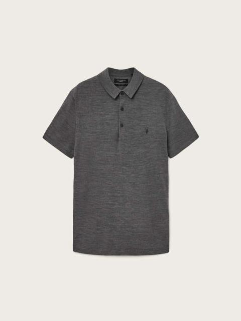 ALLSAINTS MODE MERINO SHORT SLEEVE POLO SHIRT