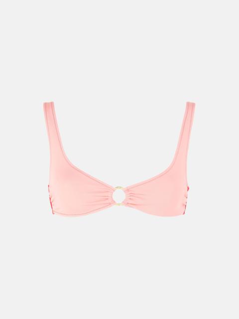 Stella McCartney Golden Ring Crop Bikini Top