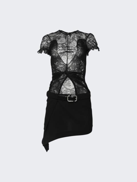 THE ATTICO Mini Dress Black