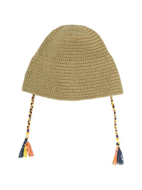 Alanui Beach Break crochet-knit hat