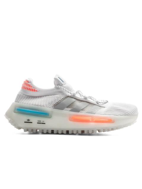 adidas Originals NMD_S1 "Footwear White/Blue/Orange" 운동화