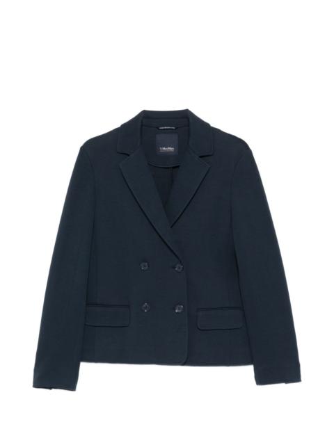 'S Max Mara double-breasted pocketed jacket