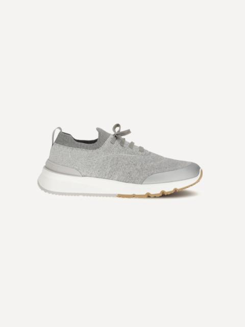 Brunello Cucinelli Techno cotton knit Sneakers runners