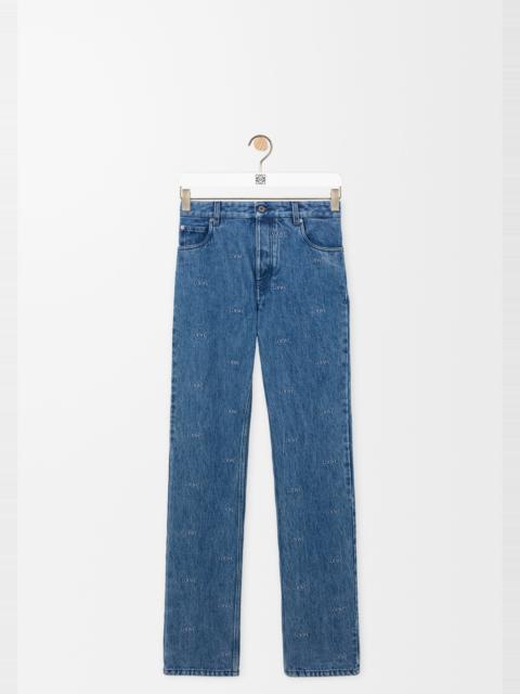 Loewe Jeans in denim