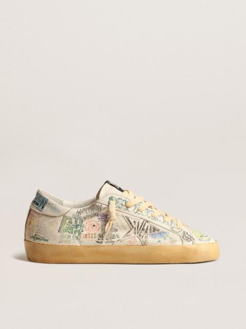 Golden Goose 흰색 냅파의 슈퍼 스타 (Super-Star)