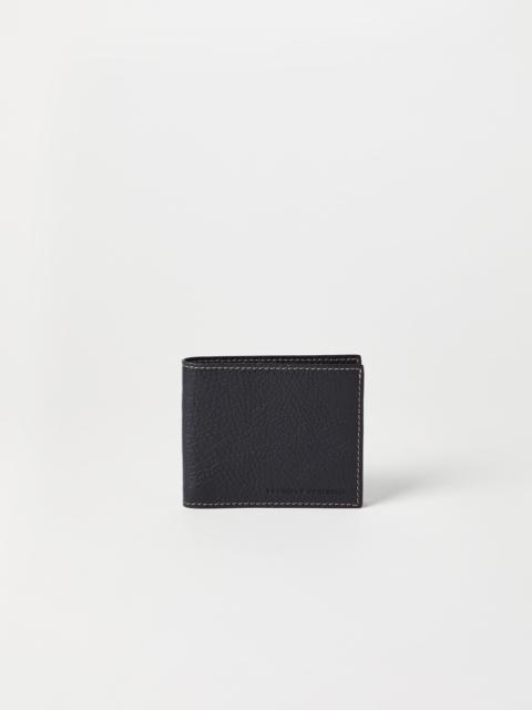 Brunello Cucinelli Grained calfskin wallet