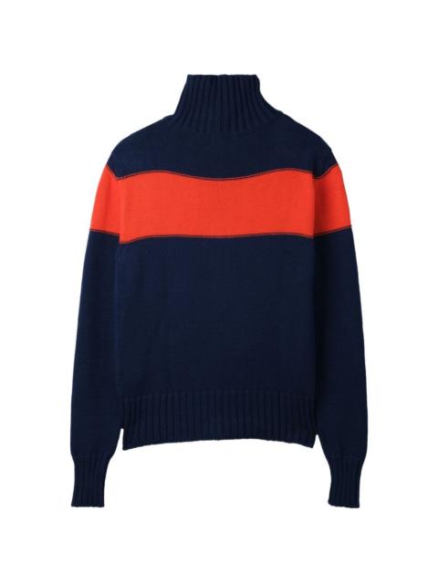 EDWARD CUMING striped knitted sweater