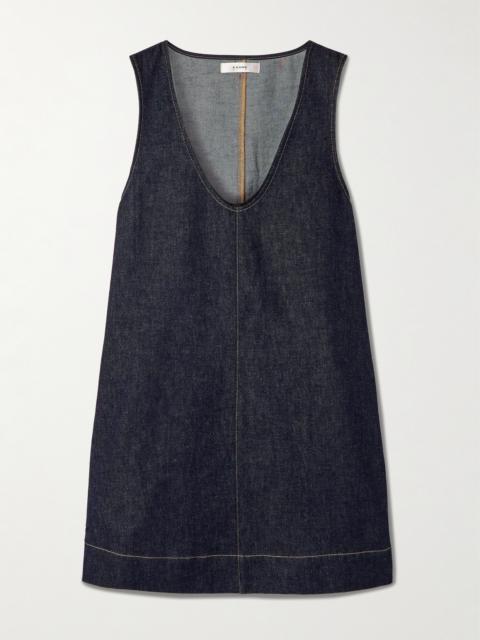 FRAME The Form Denim Mini Dress