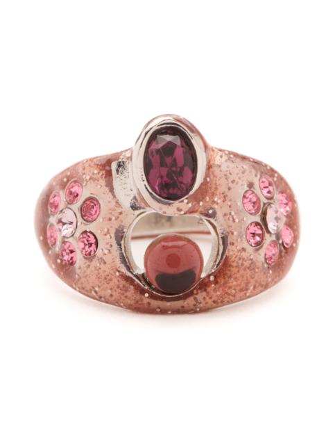 Collina Strada PINK METALLIC COSMIC RING