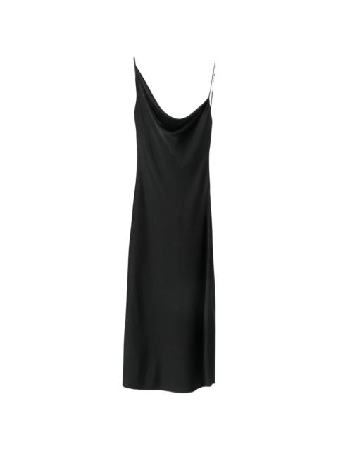 Stella McCartney Stella Mccartney Asymmetric Cowl-neck Midi Dress