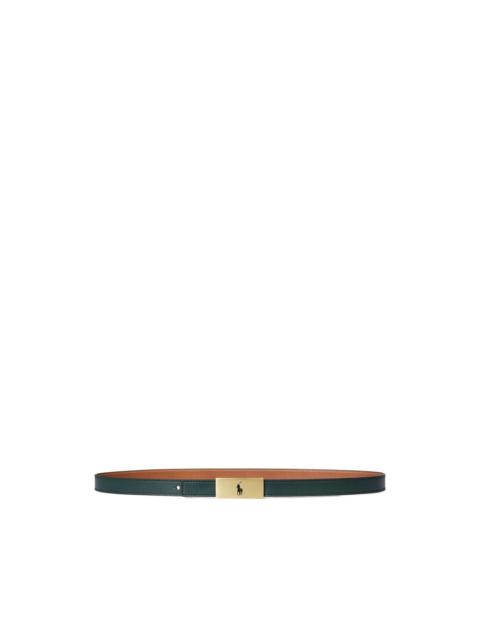 Polo Ralph Lauren logo-plaque belt