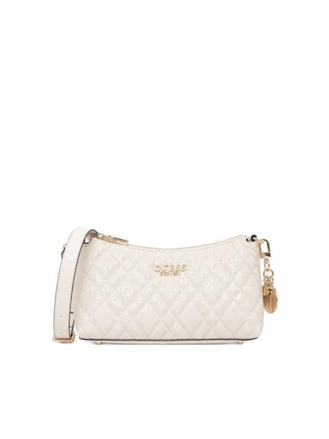 GUESS USA Isemay charm-detail shoulder bag