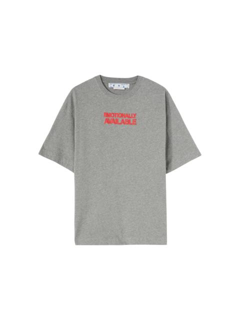 Off-White OFF-WHITE Emotion Arrow Over Skate S/S Tee Grey/Orange