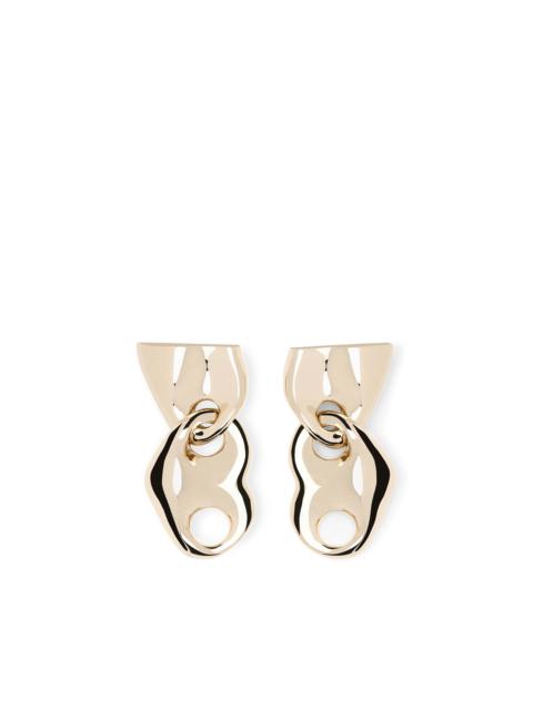 TOM FORD BRASS AMOR EARRINGS