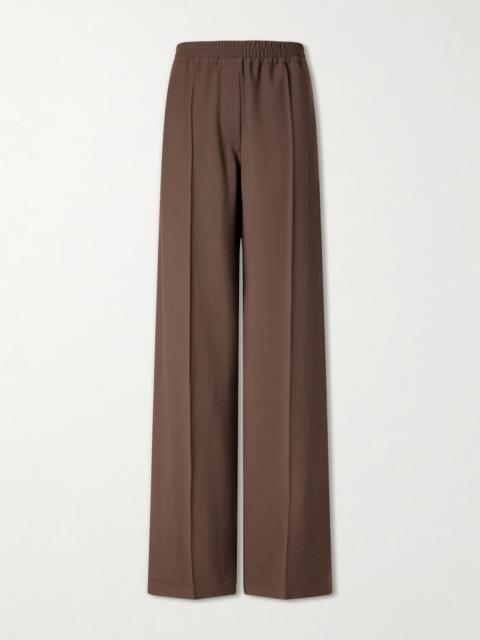 Brunello Cucinelli Wool-blend Wide-leg Pants