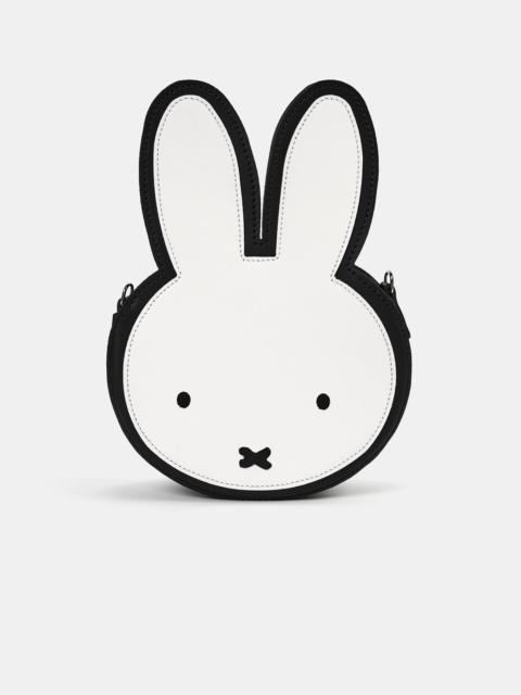 Cambridge Satchel The Miffy Face Cross-Body Bag - Black and Brilliant White