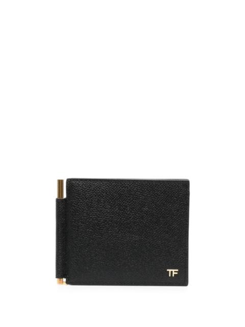 TOM FORD Tom Ford Hinged Leather Bifold Wallet
