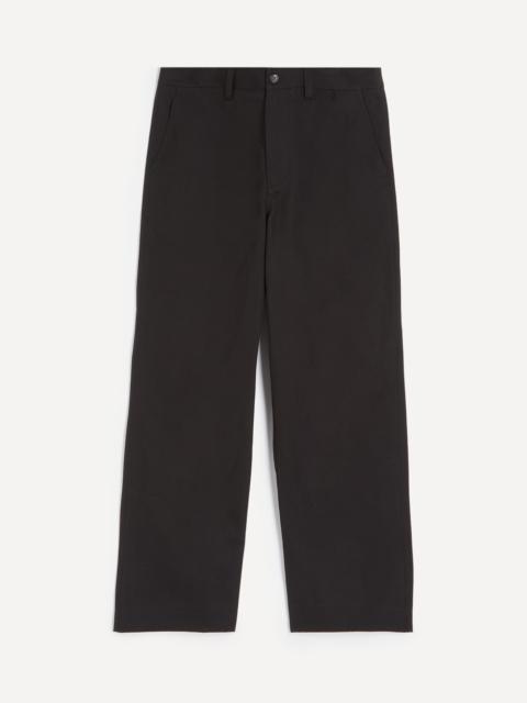 aaron levine Black Workwear Trousers