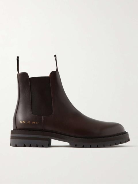 Common Projects Leather Chelsea Boots