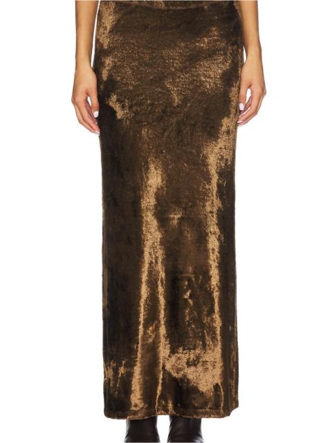 LAPOINTE Velvet Skirt