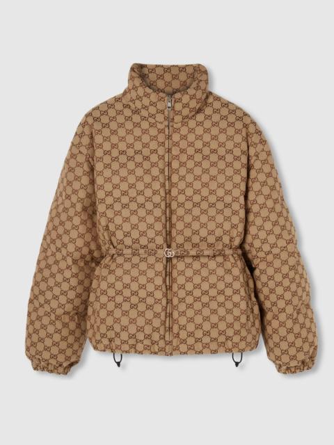 GUCCI GG canvas bomber jacket