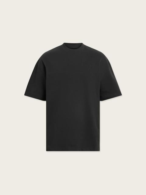 ALLSAINTS HAVEN EMBROIDERED LOGO OVERSIZED T-SHIRT