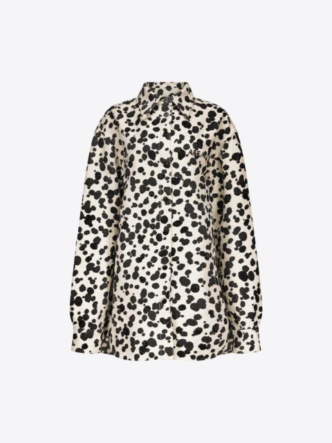 DALMATIAN DENIM SHIRT JACKET