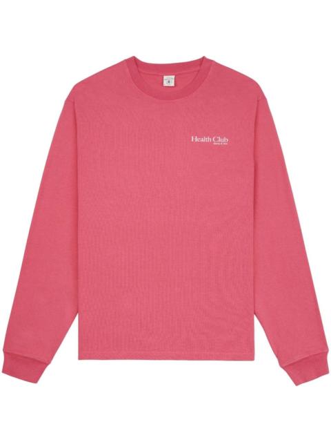 Sporty & Rich Health Club logo-print sweatshirt