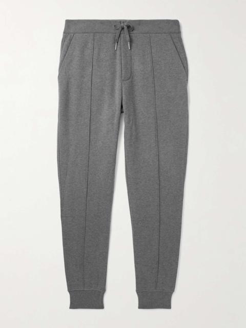 Logo-Embroidered Cotton-Blend Fleece Sweatpants