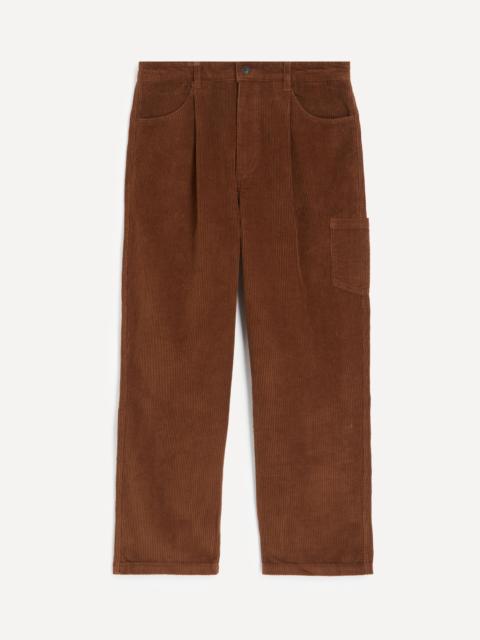 FrizmWORKS Wide One Tuck Corduroy Trousers
