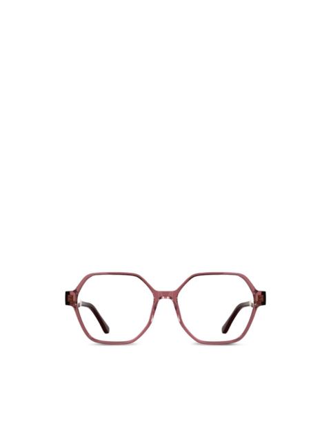 LACOSTE geometric-frame glasses