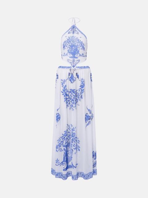 BANANHOT Riley printed cotton maxi dress
