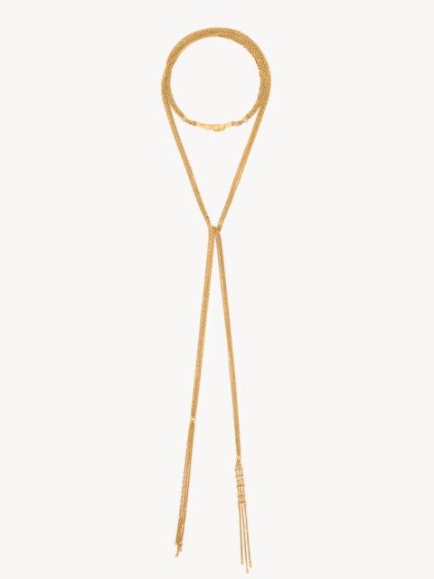 Chloé THE CHLOÉ MINI BELT NECKLACE