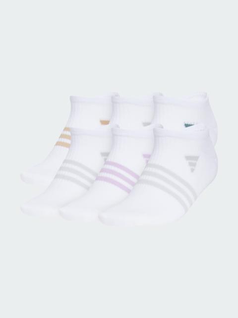 adidas Superlite 3.0 6-Pack No-Show Socks
