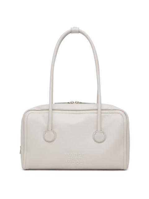 MARGESHERWOOD Gray Soft Boston Bag