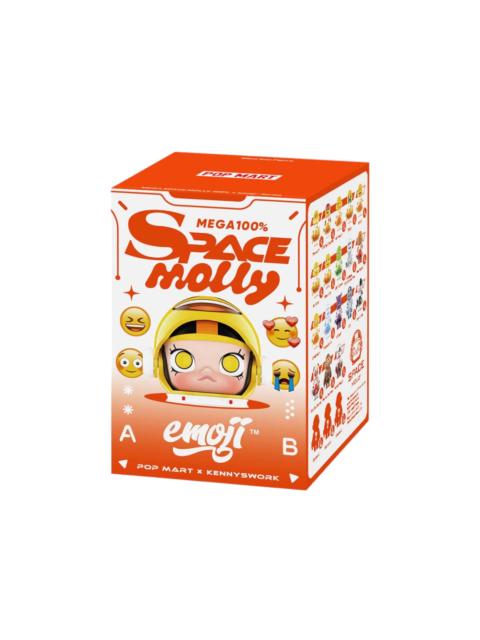 POP MART Pop Mart Mega Space Molly x emoji Series 100% Single Blind Box