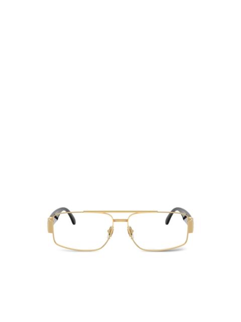 VERSACE rectangle-frame glasses