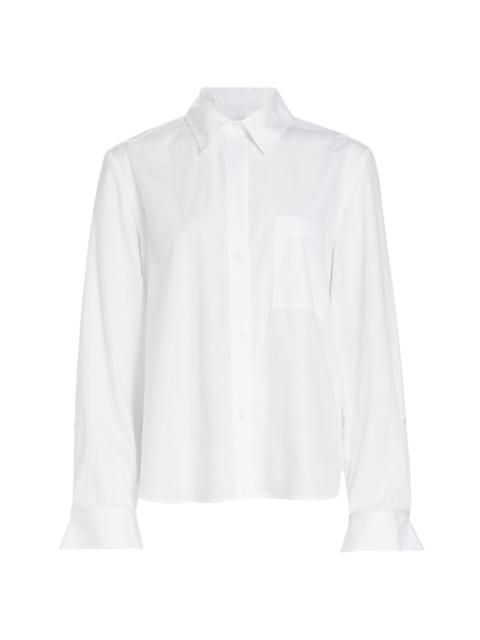 TWP Women's New Morning After Poplin Shirt - White
