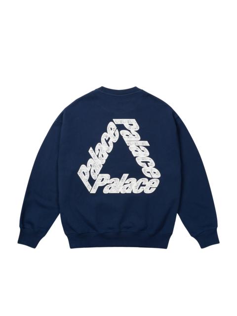 PALACE P3 CHAIN PUFF CREW NAVY