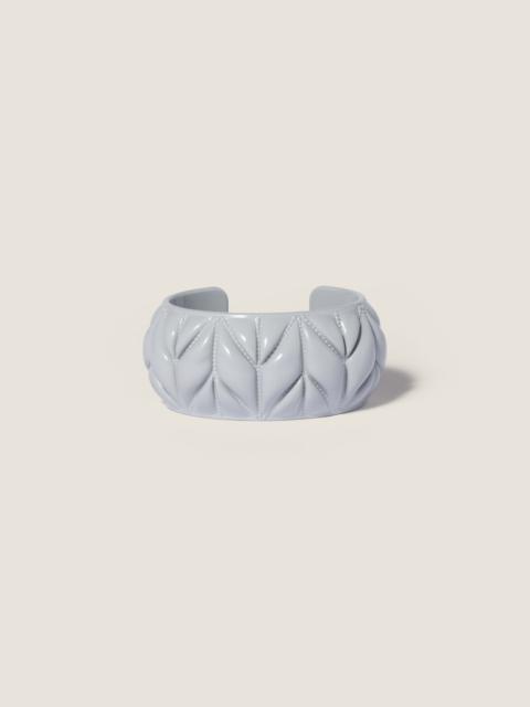 Miu Miu Bracelet with matelassé motif