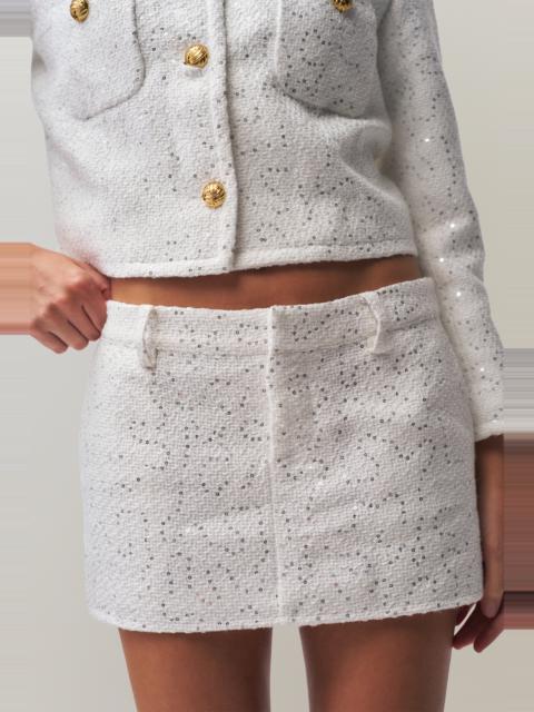 BELA TWEED MINI SKIRT