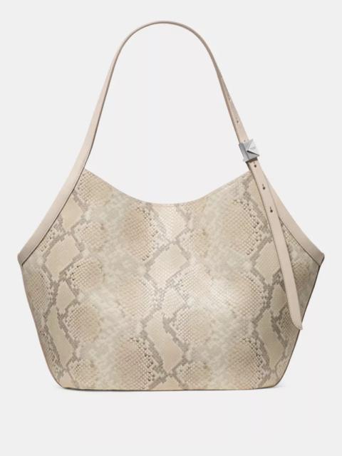 kate spade Deco Snake Embossed Tulip Tote Bag